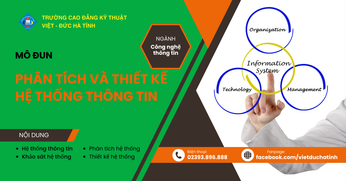 Phân tích và thiết kế hệ thống thông tin