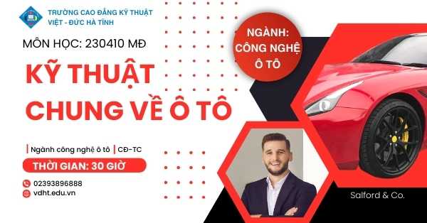 Kỹ thuật chung về ô tô  